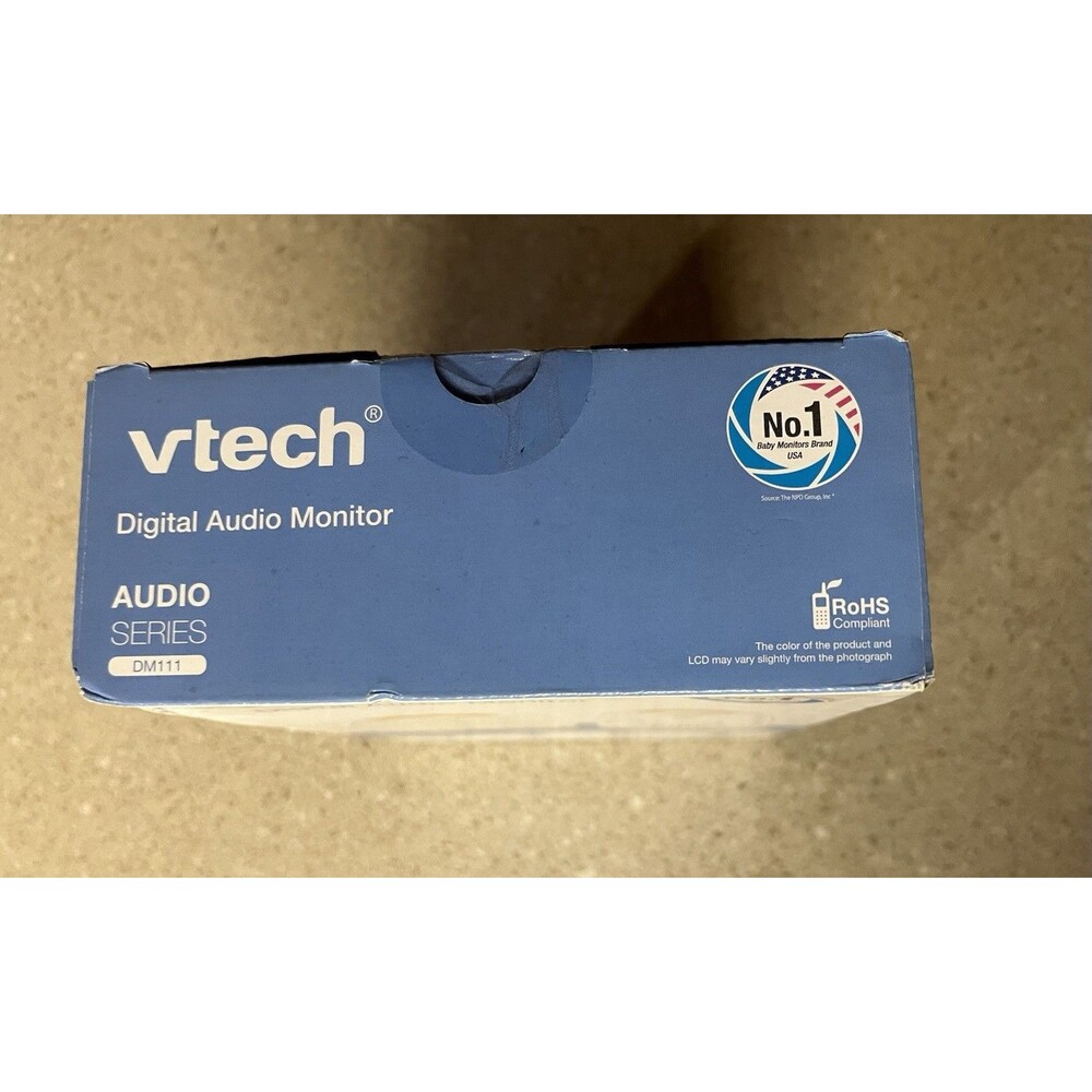 VTech Baby Monitor, 1 Parent Unit hospice caregiver home health babysitter - Picture 5 of 5
